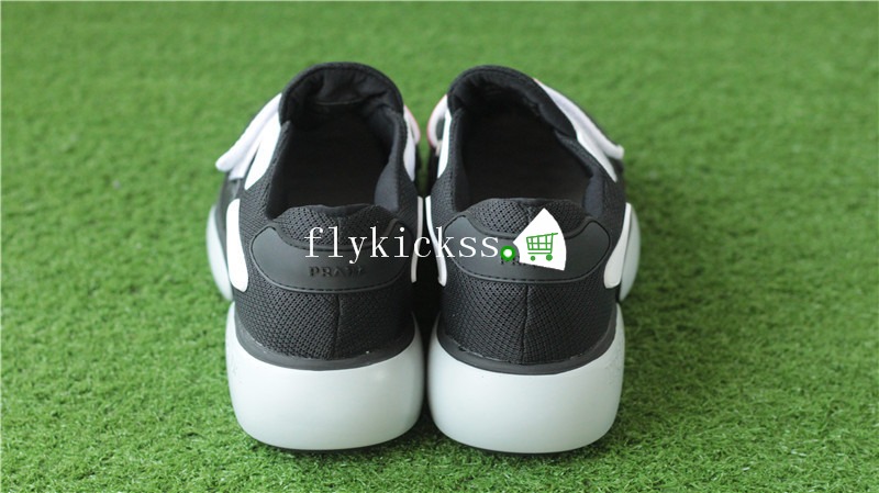 Prada 18SS Cloubust Sneaker Velcro WNS Black